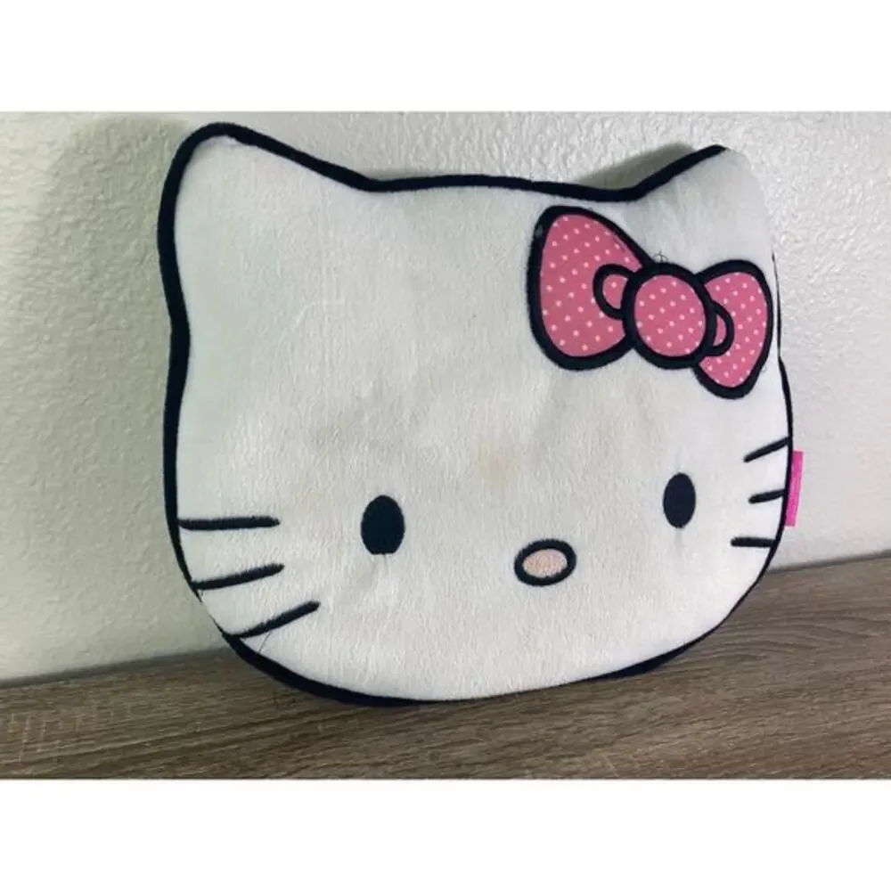 Sanrio Hello Kitty Pink Plush Lap Pillow Stuffed Animal‎ Collectible